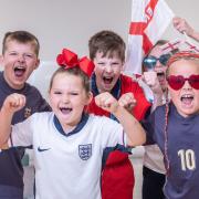 Young England fans are gearing up for the nation’s biggest game in three years.