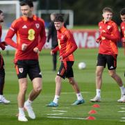 Liverpool loanee Beck training with Wales