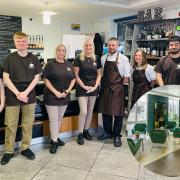 Staff at Capuccinno @ The Hub Buckshaw