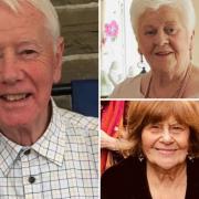 Peter Westwell, Marie Cunningham and Grace Foulds