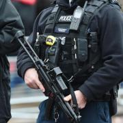 Officers from Lancashire Police's Armed Response Unit were on patrol in Blackpool when they stopped a green Vauxhall Mokka