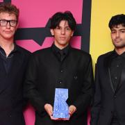 L-R: MAGID / ZAFAR team - producer Aidan Robert Brooks, writer and director and Luis Hindman, and writer Sufiyaan Salam