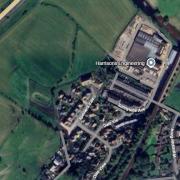 An aerial view of Spinners Vale, Billington
