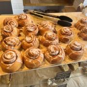 Cinnamon Rolls snapped before they were cleared out