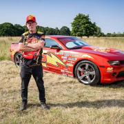 Andy King and his car
