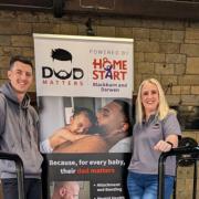 Sam Barrett, Dad Matters' co-ordinator, and Tracy McManus, lead perinatal co-ordinator