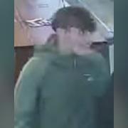 Police want to speak to this man about an alleged assault in Colne