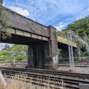 Oxhey Grange footbridge