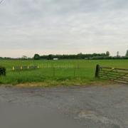 Salwick Road, where The Lancashire Steam and Vintage Festival takes place