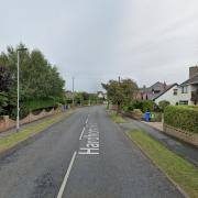 The incident happened at a bus stop in the Hardhorn Road area