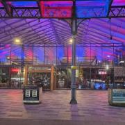 The the flag market in Preston