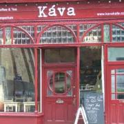 Káva serves vegetarian food and great coffee