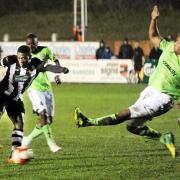 Darren Stephenson went close to winning Saturday's first game for Chorley