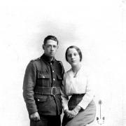 Fred Shorrock, above with his wife Janie