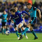 Rovers captain Matt Kilgallon challenges Birmingham's Diego Fabbrini for the ball in Tuesday's frustrating St Andrew's draw