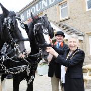 The Hare and Hounds, in Todmorden, was the scene of celebration as Mayor, Councillor Steph Booth officially opened the revamped pub following a significant £150,000 refurbishment investment.
