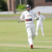 TON-DERFUL: Jonathan Clare’s knock of 199 was a new Worsley Cup record