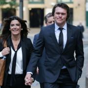 WITNESS: Lou Vincent arrives at Southwark Crown Court, with his partner Susie Markham