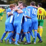 OPTIMISM: Nelson will be hoping to celebrate a cup scalp against Chorley tonight
