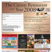 Restaurant of the year 2008