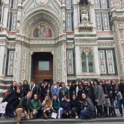 St Mary's English & Modern Language students trip to Italy