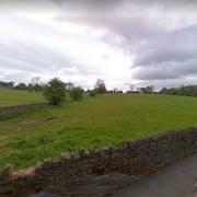 Land on Earby Road which has been put forward to build houses on in Salterforth