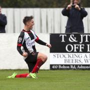 Nick Haughton scored a hat-trick as Chorley booked their spot in the FA Cup first round for the first time in 27 years