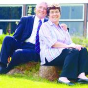 TOGETHER: Teachers Michael and Kathleen Emery have spent their whole career at Pleckgate High School
