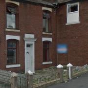 The house in Wellfield Road, Blackburn, which was used to grow cannabis