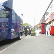 VIDEO: Gang raids cash delivery van in Blackburn