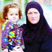 WANTS APOLOGY: Aishah Khan and daughter Isra