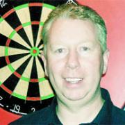 HIGH HOPES: Vinny Holden is hoping to raise the profile of the game of darts