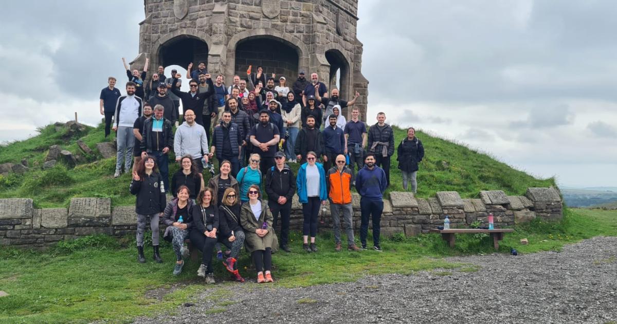 Darwen firm's staff walk to tower for mental health - Vimarsana News