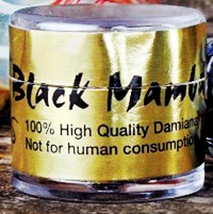 DANGER Black Mamba which can be smoked to obtain a ‘high’