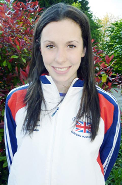 Modern pentathlete Samantha Murray.