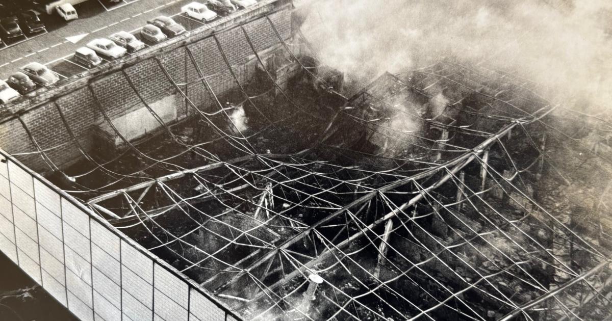 Blackburn's Cavendish Cub was left smouldering after huge fire