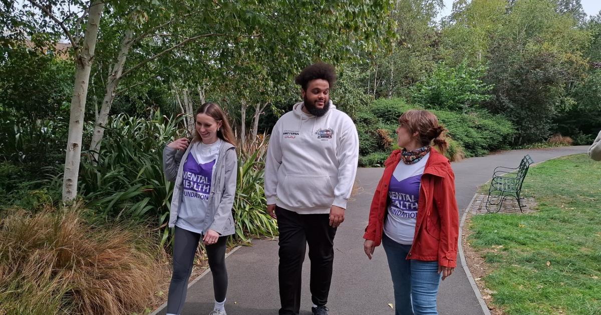 Walking challenge encouraging people to step outside to boost mental wellbeing