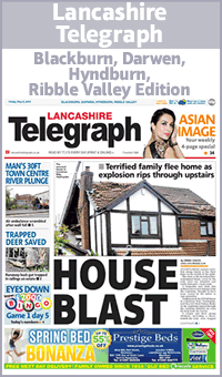 Lancashire Telegraph: Click here for the Lancashire Telegraph Blackburn edition