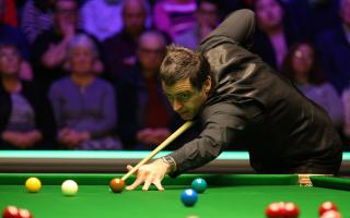 Ronnie O’Sullivan in action (Nigel French/PA)