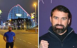 Ant Middleton posted a picture of himself in Blackpool  (Photo: Facebook/ Ant Middleton, Isabel Infantes/PA)