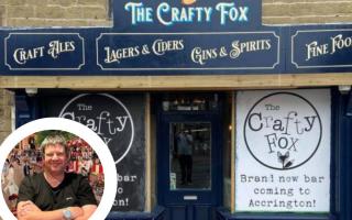 The Crafty Fox. Inset is owner, Paul Fox.