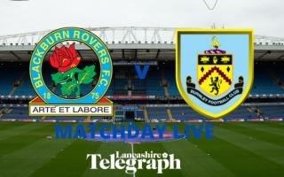 Updates from Ewood Park as Rovers host Burnley