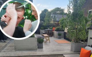 Jame Anderson's Burnley garden was transformed ITV show Love Your Garden