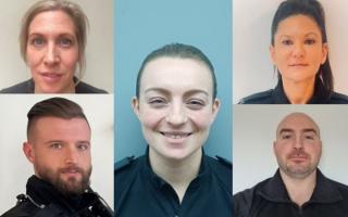 Sam Stinchon, Taylor Gregson, Katherine Maxwell, Mike McMahon and Vanessa Fowler have been nominated for National Police Bravery Awards 2023