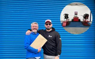Motorcycle Stars Unlimited owners Michael Howarth and Rob Davidson