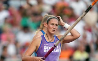 Holly Bradshaw admitted she was gutted after failing to reach the pole vault final in Budapest Pictures: PA