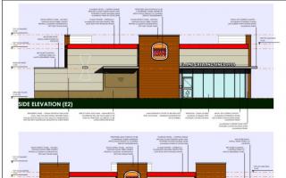 How the new Burger King drive-thru restaurant will look