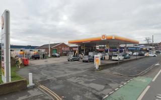 Blackburn Service Station in Whalley Banks