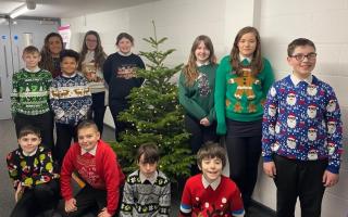 The Valley Leadership Academy have been spreading seasonal cheer throughout their community