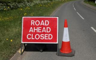 Two separate incidents closed roads across East Lancashire at the weekend